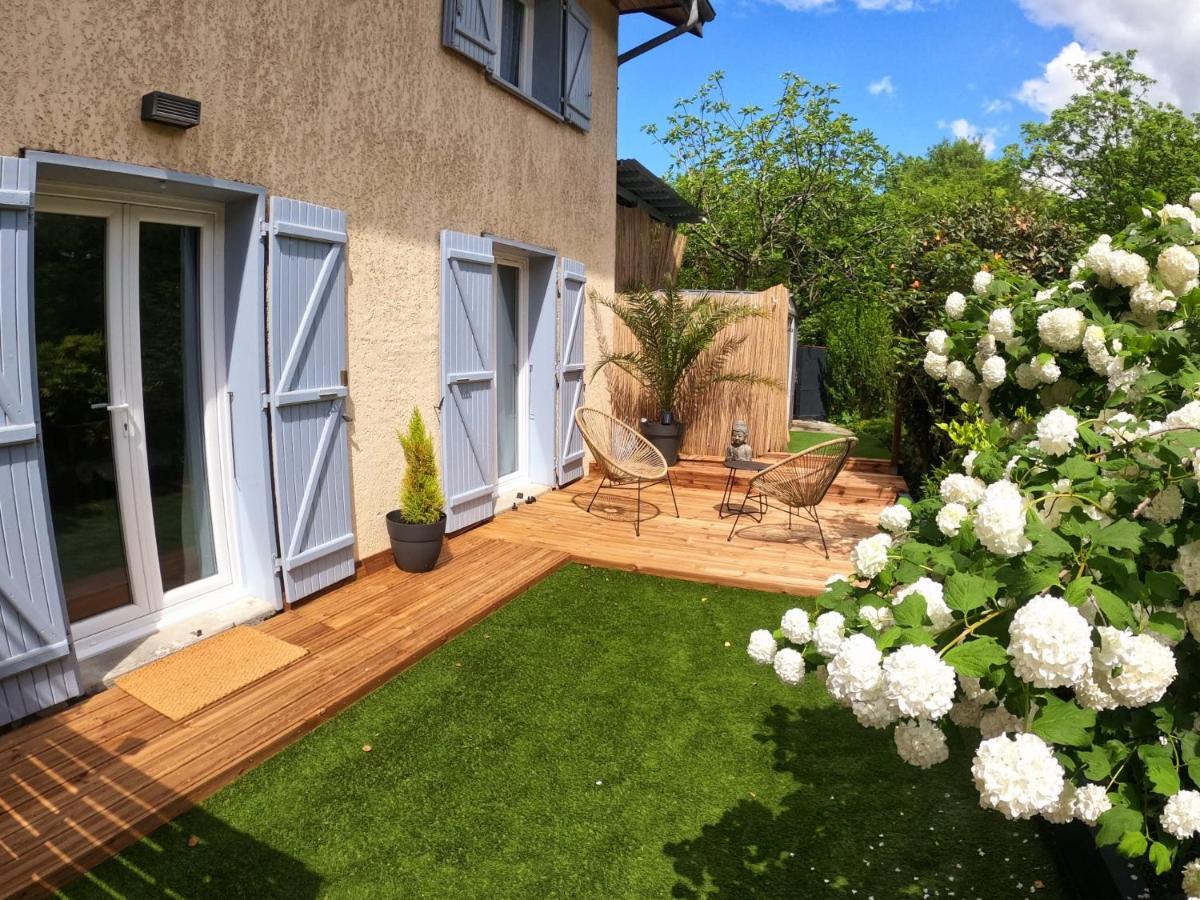Refuge Des Myosotis - Proche Chambery - Jardin - Calme - Cosy Barberaz Exterior foto